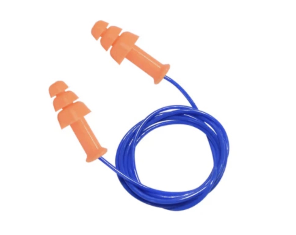 Enjoy high-quality hearing protection with Eargear Reusable Corded Earplugs, designed to offer optimum comfort and superior noise reduction during festive celebrations or busy environments. The triple-flanged design ensures a secure fit for a wide range of ear canal sizes, providing reliable protection against unwanted noise