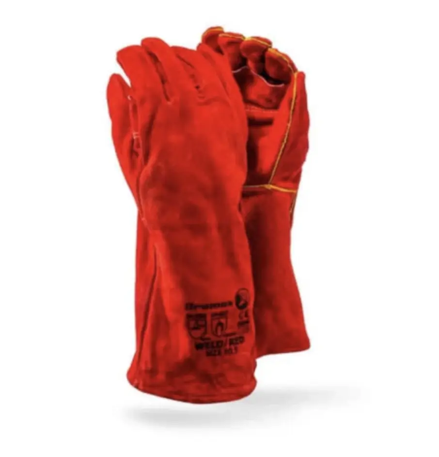 The Red Heat Resistant Gloves offer outstanding protection against heat and flames while ensuring maximum comfort and flexibility. Made from a combination of heat-resistant fibers, these gloves are designed to provide reliable protection without sacrificing dexterity. The elbow-length design offers extended coverage, keeping your arms safe while you work in hazardous environments